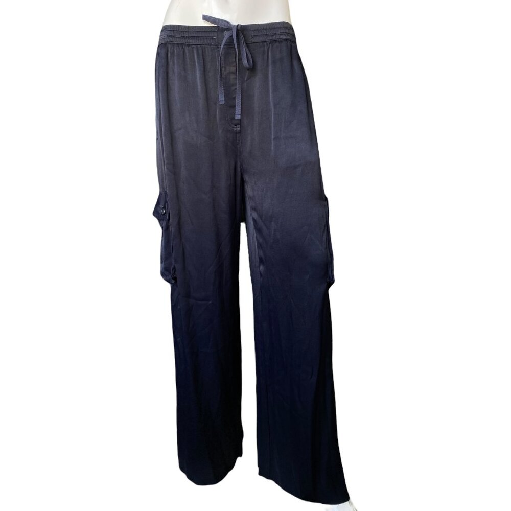 Pharaoh Collection Mason Cargo Pant in Vintage Satin Size 3/L NWT